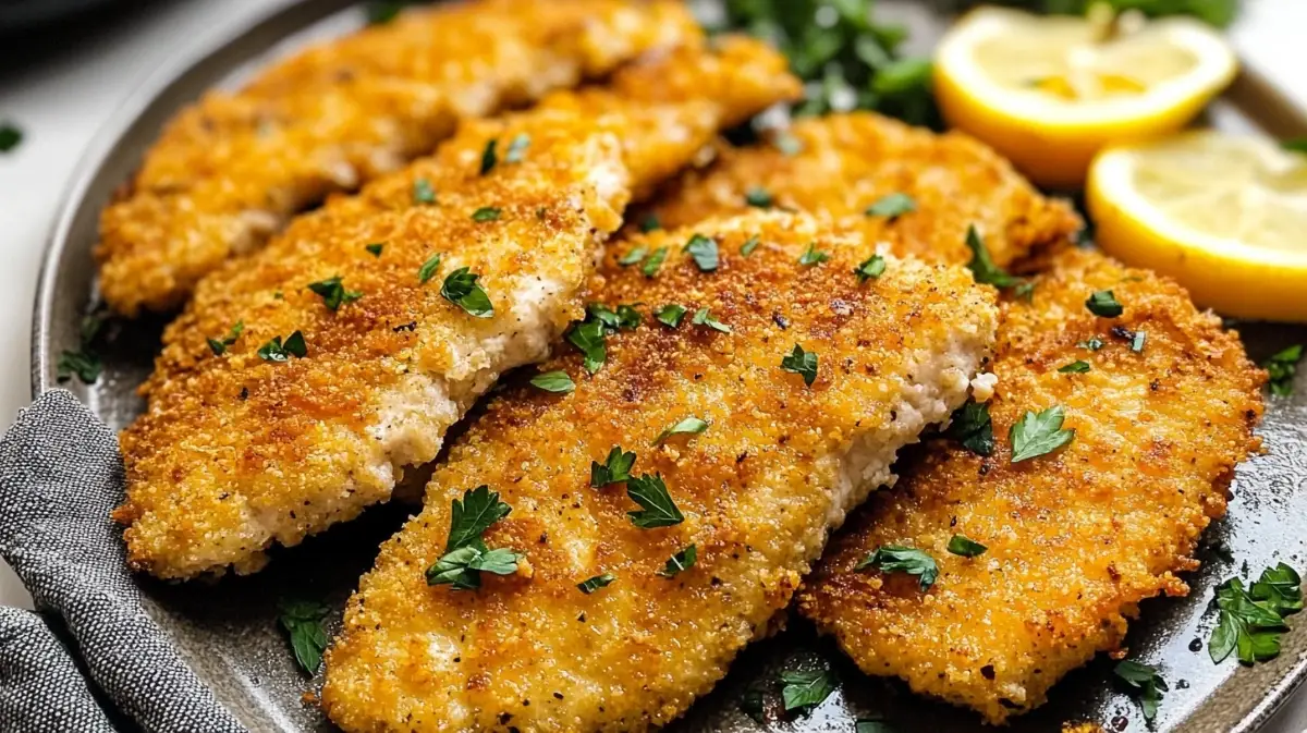 Chicken Cutlets in the Oven