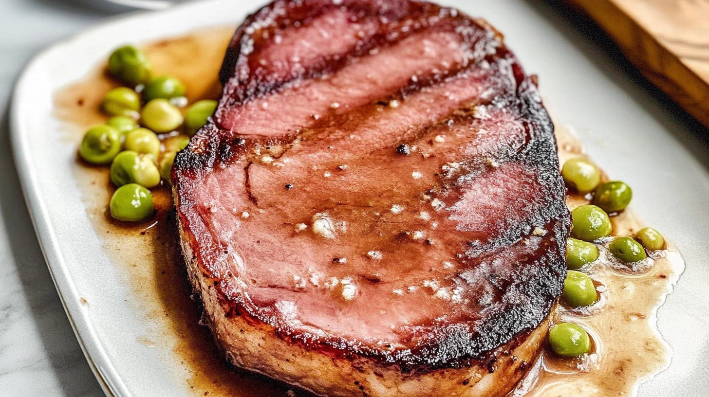 ham steak recipe