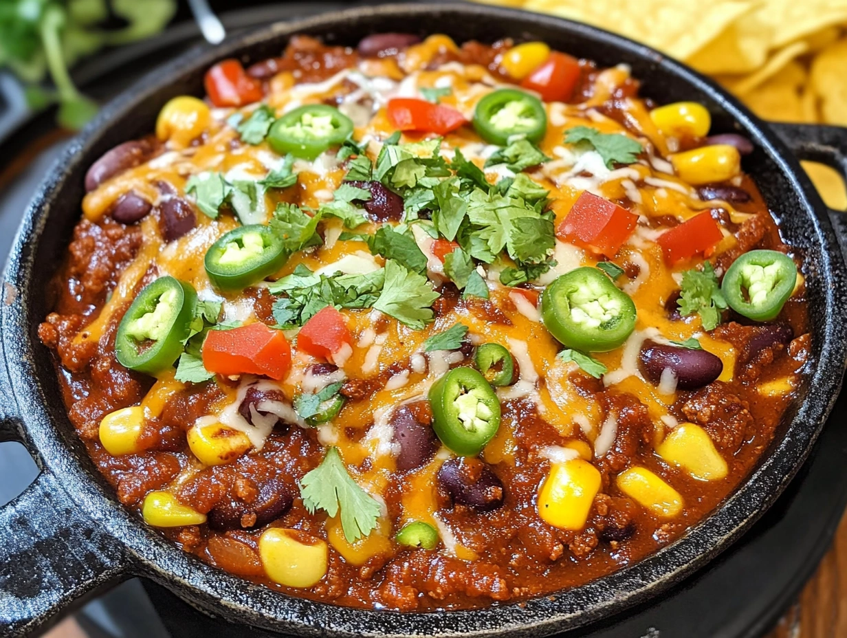 Best Chili with Enchilada Sauce