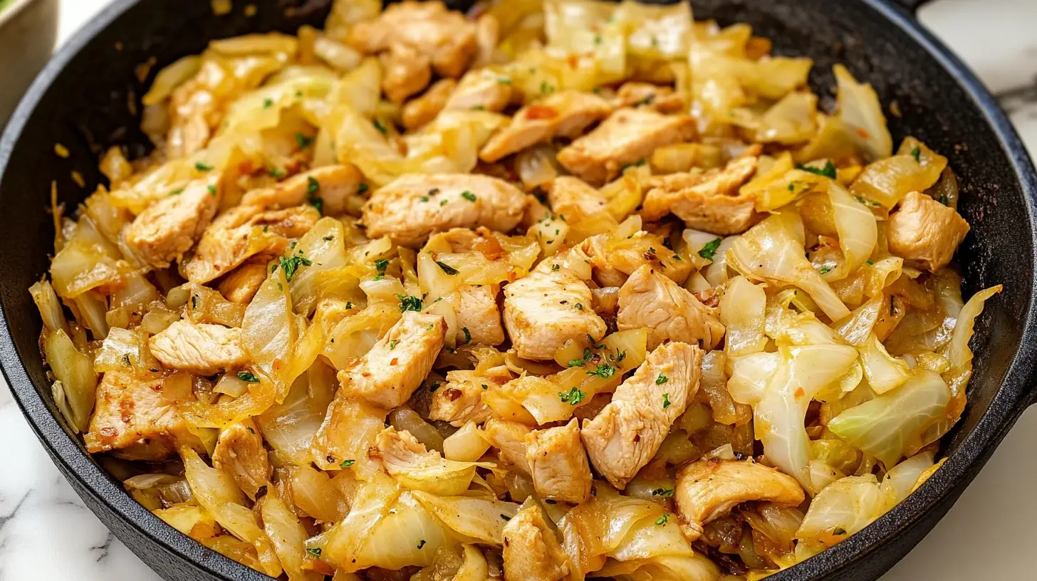 chicken and cabbage