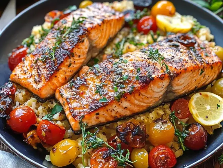 mediterranean salmon recipe