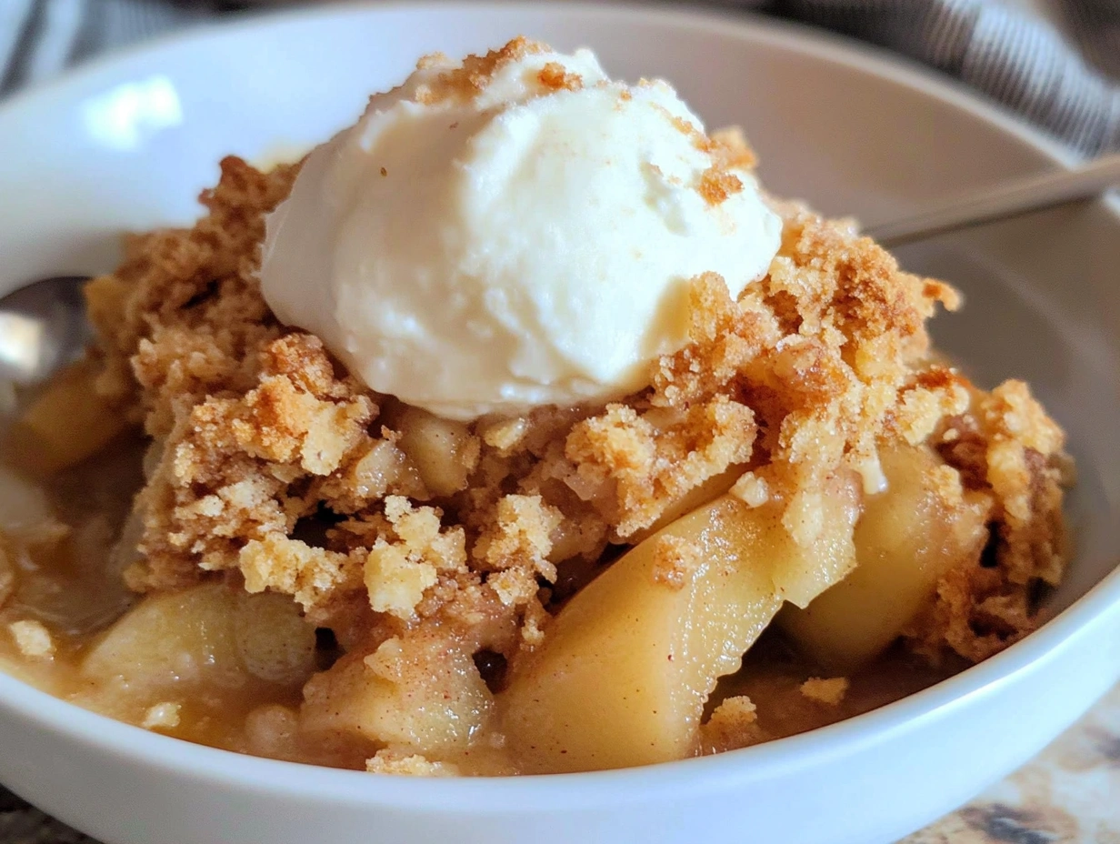 Sugar Free Apple Crisp