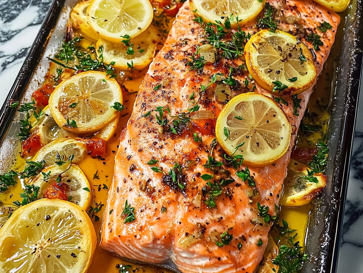 baking salmon in oven