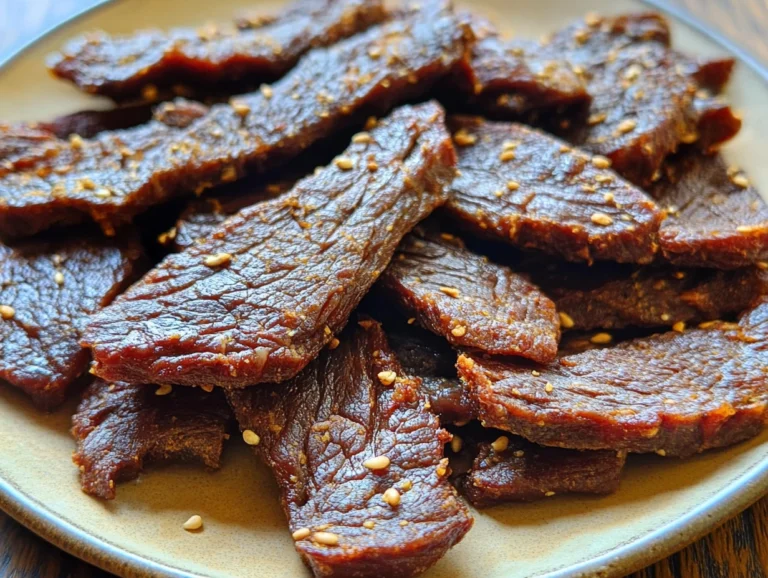 beef jerky recipe