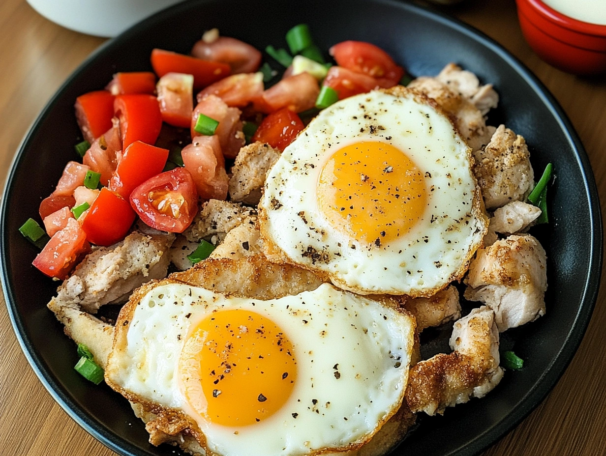 chicken and eggs
