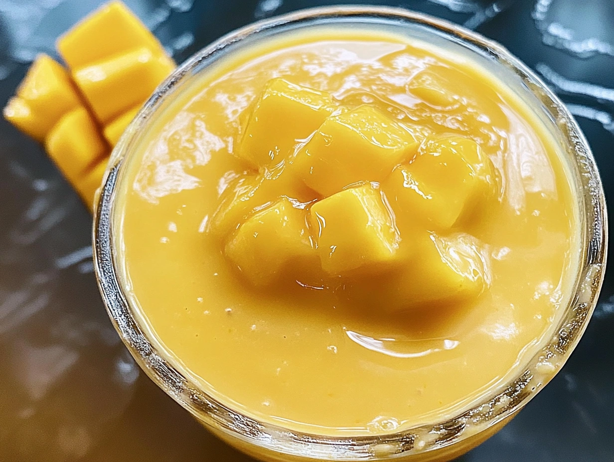 mango pudding