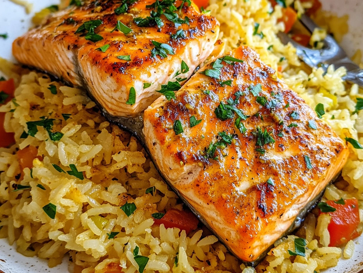 salmon and rice recipe