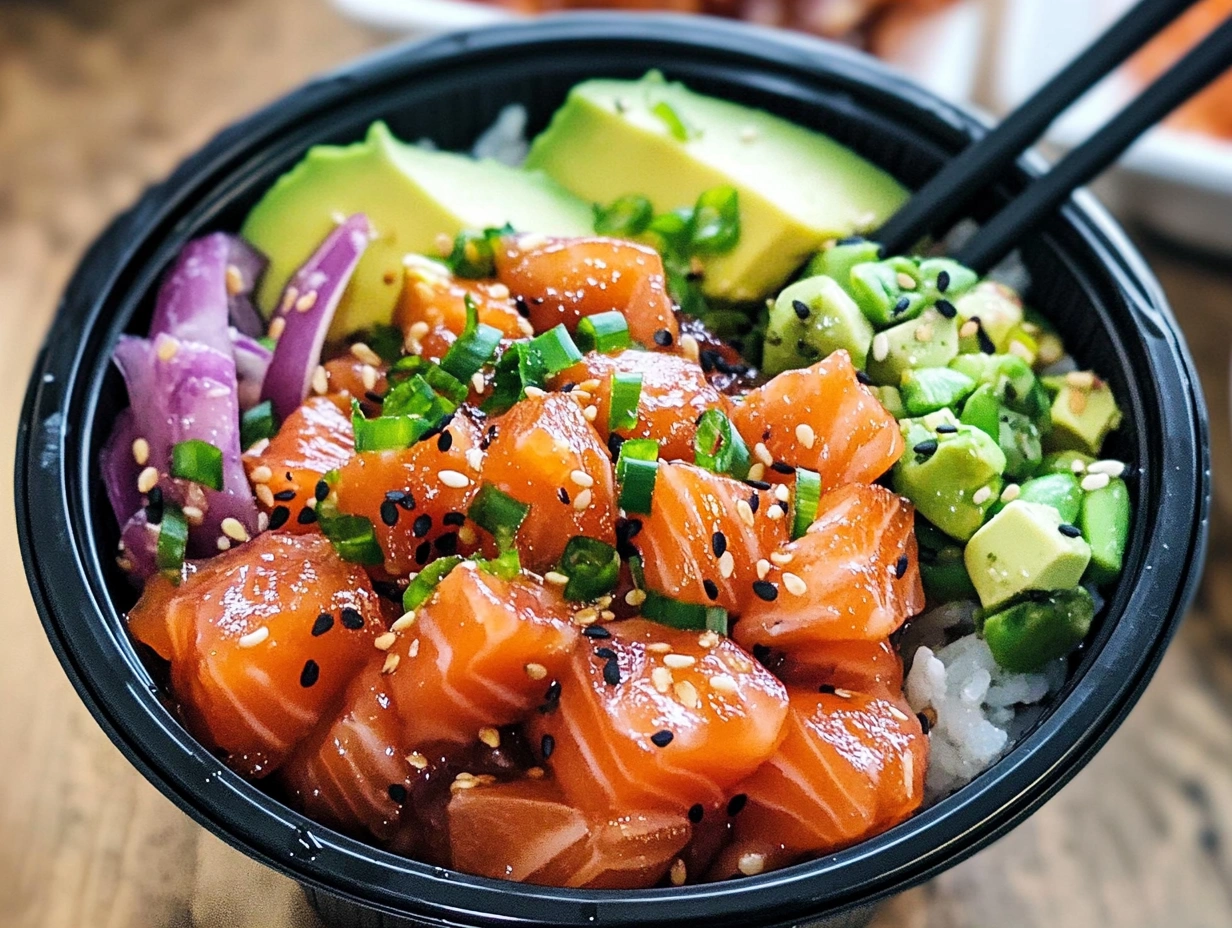 salmon poke